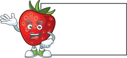vecteur de fruits aux fraises