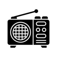 icône de vecteur radio