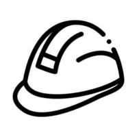 illustration vectorielle de l'icône du casque lourd du constructeur vecteur