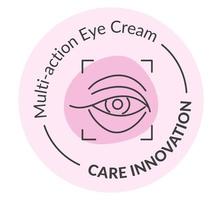 contour des yeux multi action, labels innovation soin vecteur