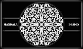 conception cachemire. conception de livre de coloriage. conception de motifs de mandala. vecteur