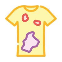 t-shirt sale vêtements couleur icône illustration vectorielle vecteur
