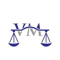 création de logo de lettre de cabinet d'avocats vm. signe d'avocat vecteur