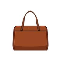 mode sac en cuir femmes dessin animé illustration vectorielle vecteur