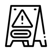 illustration vectorielle de l'icône du conseil d'avertissement vecteur
