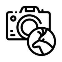 illustration vectorielle de l'icône de l'appareil photo photo vecteur