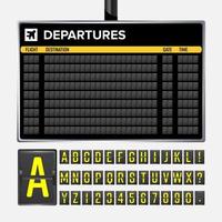 vecteur de bord de l'aéroport