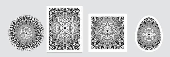 fond islamique de mandala de luxe avec motif arabesque doré, fond ornemental vecteur