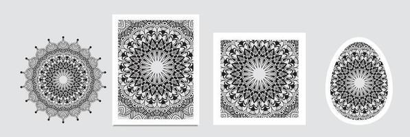 modèle vectoriel de bannière, format horizontal géométrie sacrée spirituelle fleur de vie et lotus sur fond photographique de forêt naturelle psychédélique yoga, méditation et détente