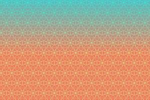 motif avec des éléments géométriques dans des tons bleu-orange, gradients.abstract background for design. vecteur