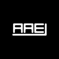 conception créative de logo de lettre aae avec graphique vectoriel, logo aae simple et moderne. vecteur