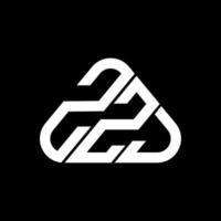 création de logo de lettre zzj avec graphique vectoriel, logo zzj simple et moderne. vecteur