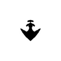 icône d'ancre. style simple navire voyage grande vente affiche affiche symbole de fond. élément de conception de logo de marque d'ancrage. impression de t-shirt d'ancre. vecteur pour autocollant.