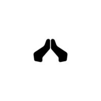 icône de la tente. symbole de fond d'affiche de camping de style simple. élément de conception de logo de marque de tente. impression de t-shirts. vecteur pour autocollant.