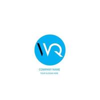 wq texte logo vecteur