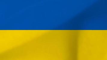 drapeau national ukrainien vecteur