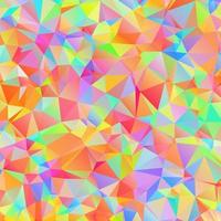 motif coloré numérique avec grille de triangles désordonnés vecteur