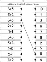 design d'intérieur de course de nombres vecteur