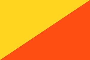 drapeau bhoutan illustration simple pour le jour de l'indépendance ou les élections vecteur