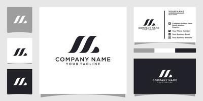 ma ou am lettre logo design template vecteur