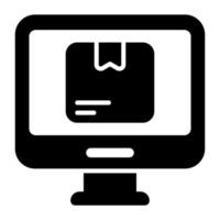 icône de vecteur de réservation de commande en ligne pour une utilisation premium