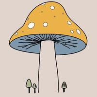 illustration de champignon champignon vecteur