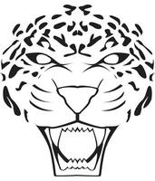 tigre illustration design visage emblème symbole vecteur