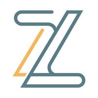 création d'icône logo lettre z vecteur