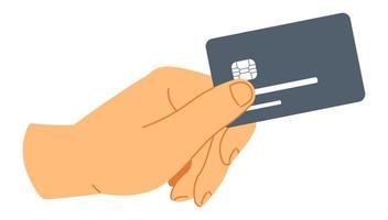 payer par carte de crédit, actifs financiers virtuels vecteur