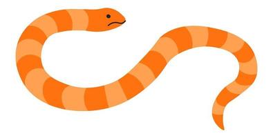 serpent reptile animal, vecteur de créature amphibie