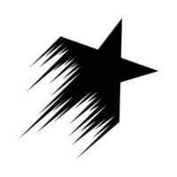 conception d'illustration de logo étoile simple et tendance vecteur
