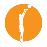 vecteur de logo de basket-ball