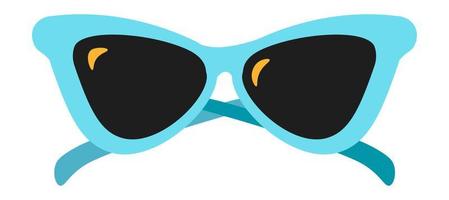 lunettes de soleil protégeant les yeux du vecteur de lunettes