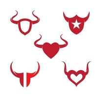 Taurus logo template vecteur icône illustration design