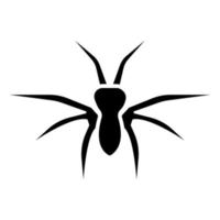 vecteur d'illustration icône araignée