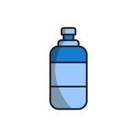 modèles de conception de vecteur d'icône de bouteille d'eau