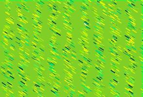 disposition vectorielle vert clair et jaune avec des lignes plates. vecteur