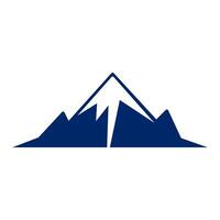 création d'icône logo montagne vecteur