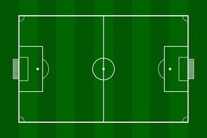 vecteur vert terrain de football ou terrain de football