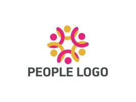 vecteur de logo d'unité de personnes