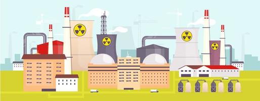 centrale nucléaire vecteur