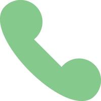 téléphone mobile appel téléphonique plat couleur icône vecteur icône modèle de bannière