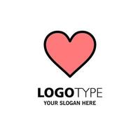 amour interface instagram comme modèle de logo d'entreprise couleur plate vecteur