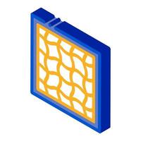 motif sur les tissus icône isométrique illustration vectorielle vecteur