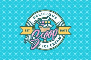 Logo de la boutique de crème glacée