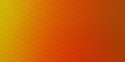 toile de fond de vecteur orange clair avec des rectangles.