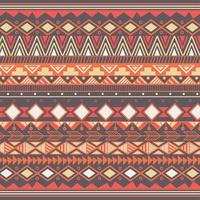 motif tribal aztèque à rayures vecteur