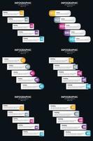 créez des présentations attrayantes avec nos infographies vectorielles vecteur