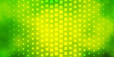 fond de vecteur vert clair, jaune avec des rectangles.