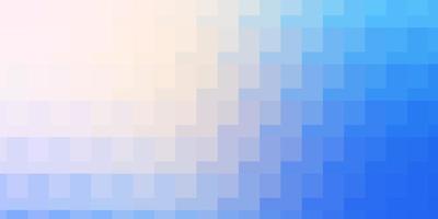 modèle vectoriel rose clair, bleu avec des rectangles.